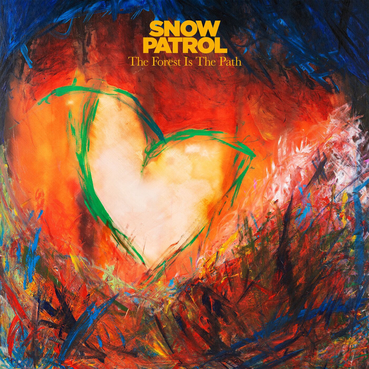 Snow Patrol – The Forest Is The Path (Blue Vinyl) vinyl record cover