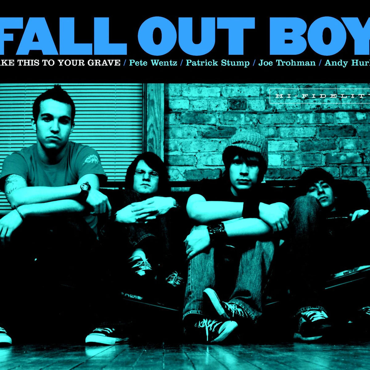 Fall Out Boy – Take This To Your Grave (Black Ice Vinyl) vinyl record cover