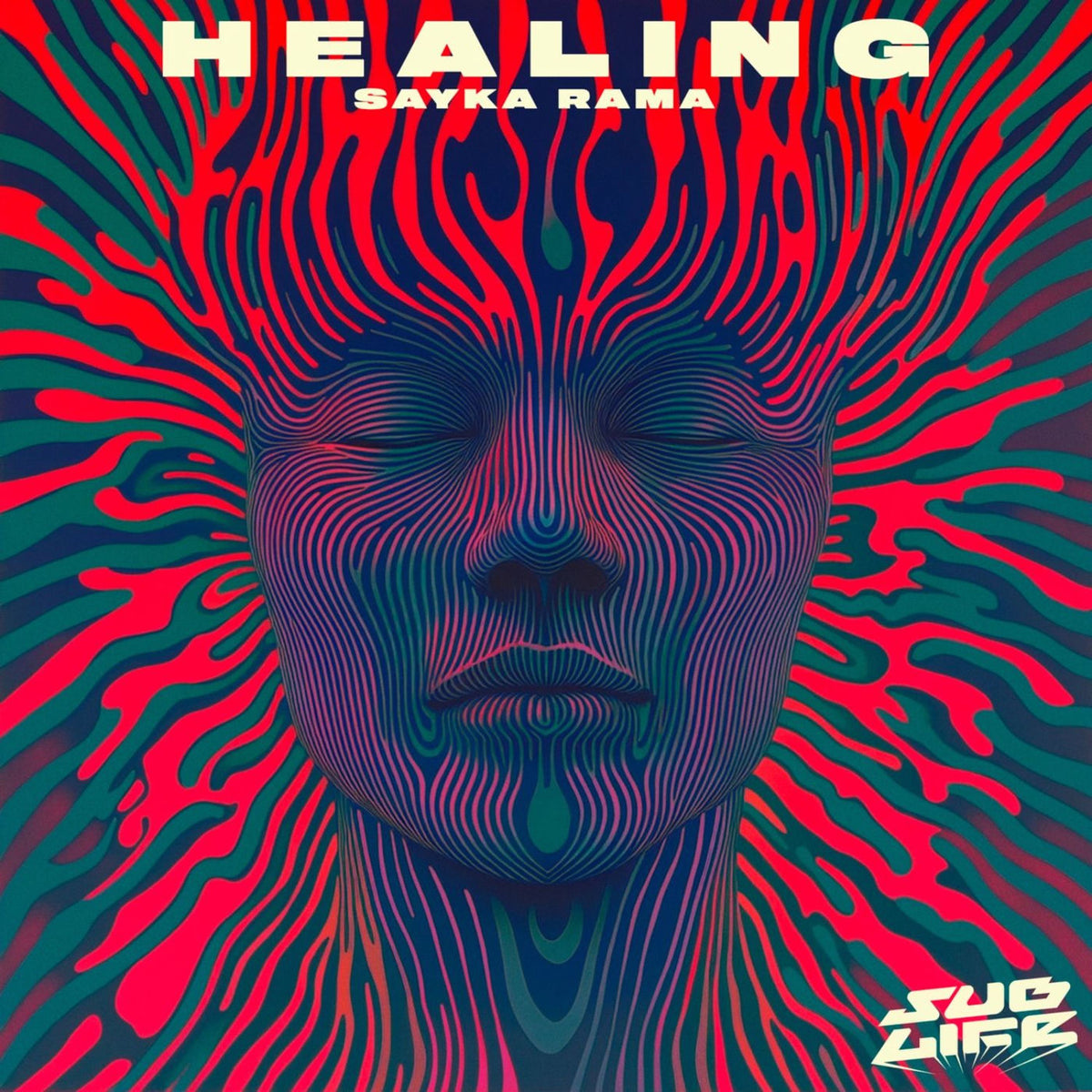 Healing vinyl record cover