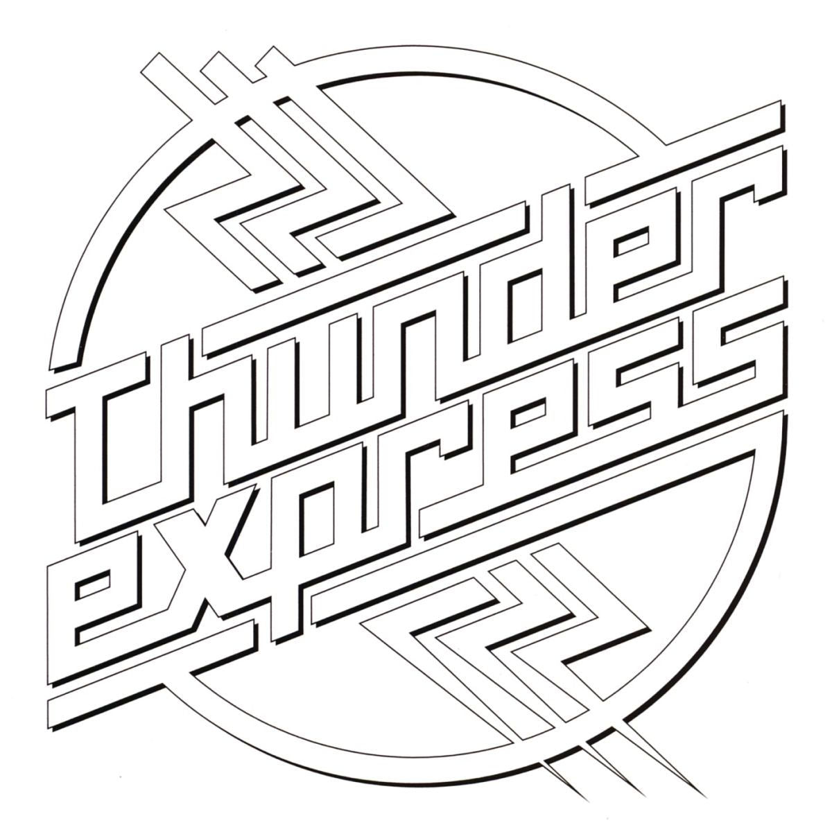 Thunder Express – We Play For Pleasure vinyl record cover