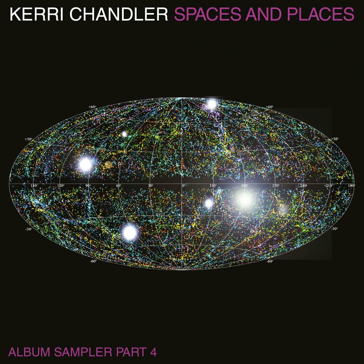 Kerri Chandler – Spaces and Places Album Sampler 4 vinyl cover