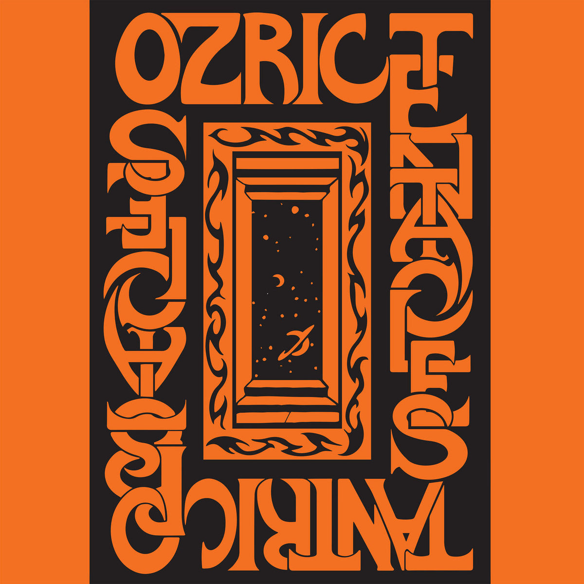 Ozric Tentacles – Tantric Obstacles vinyl record cover