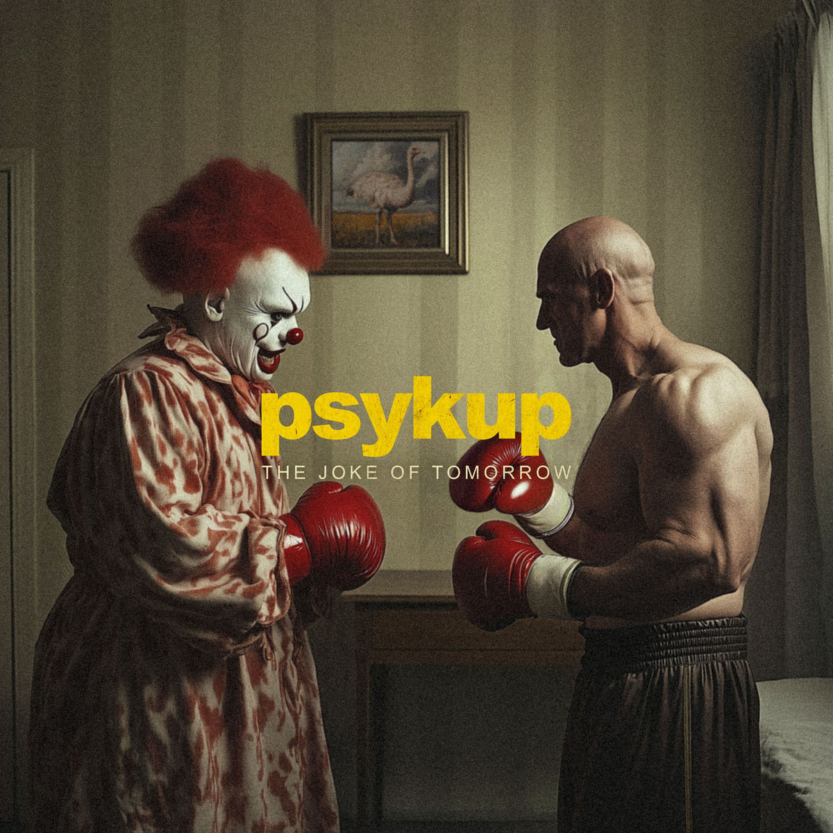 Psykup – The Joke Of Tomorrow vinyl record cover
