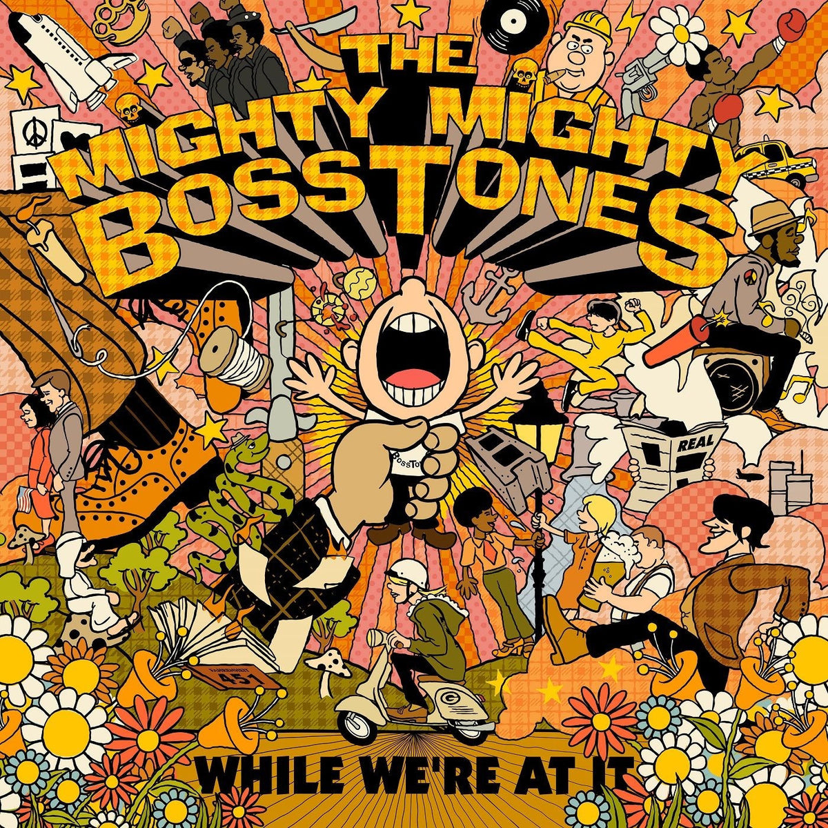 Mighty Mighty Bosstones, The – While We'Re At It (COLOURED VINYL) vinyl record cover