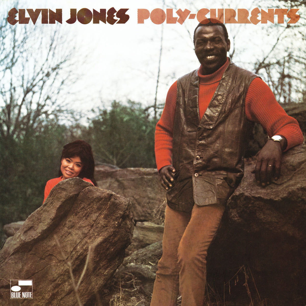 Elvin Jones – Poly-currents vinyl record cover