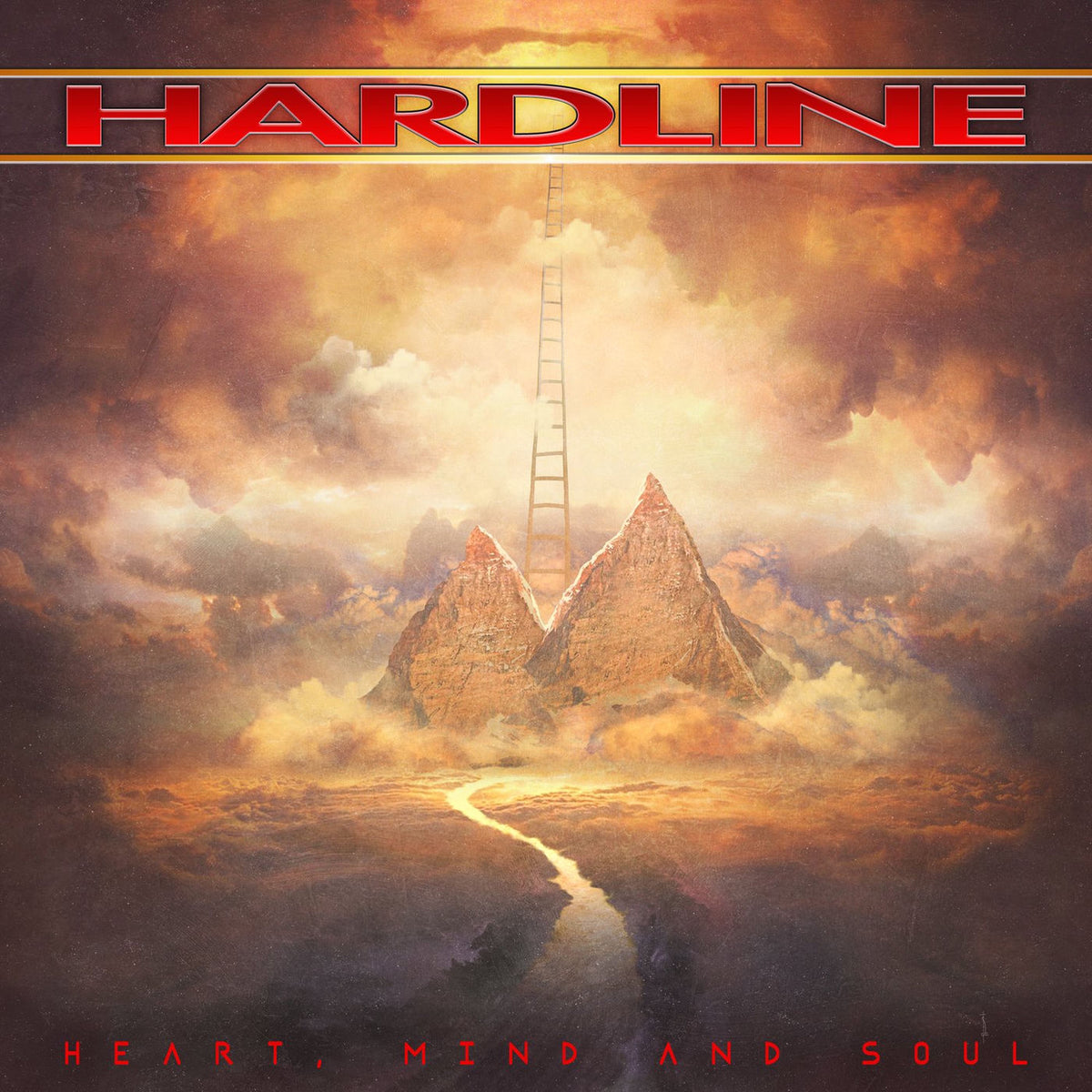 Hardline – Heart, Mind And Soul (CLEAR VINYL) vinyl record cover