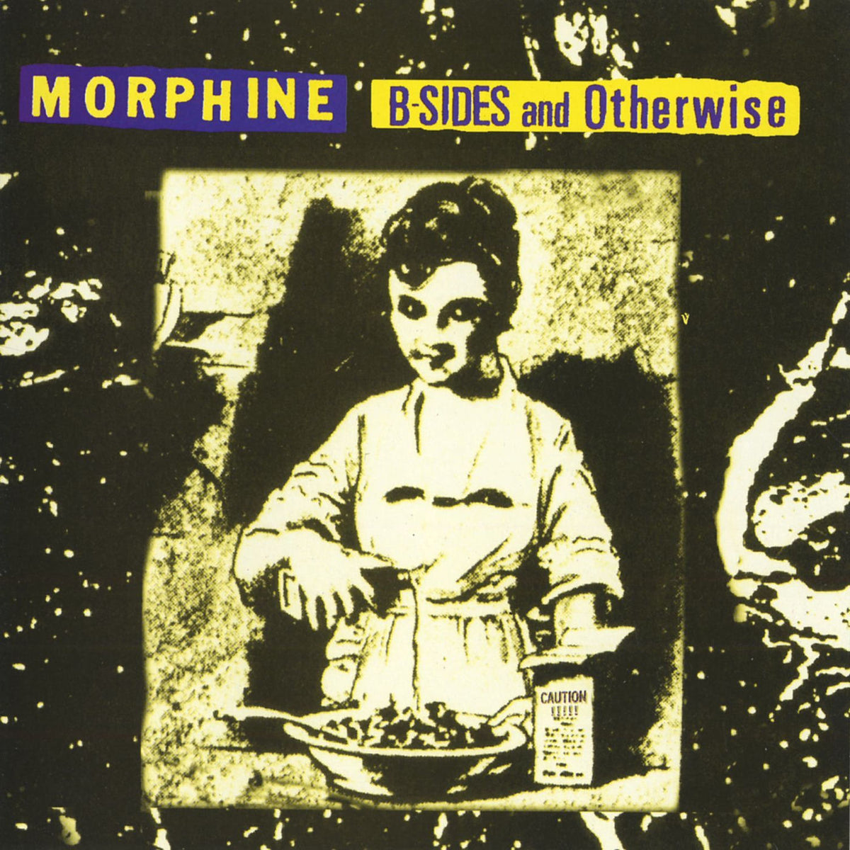 Morphine – B-Sides & Otherwise (YELLOW/BLACK SPLATTER VINYL) (RSD) vinyl record cover
