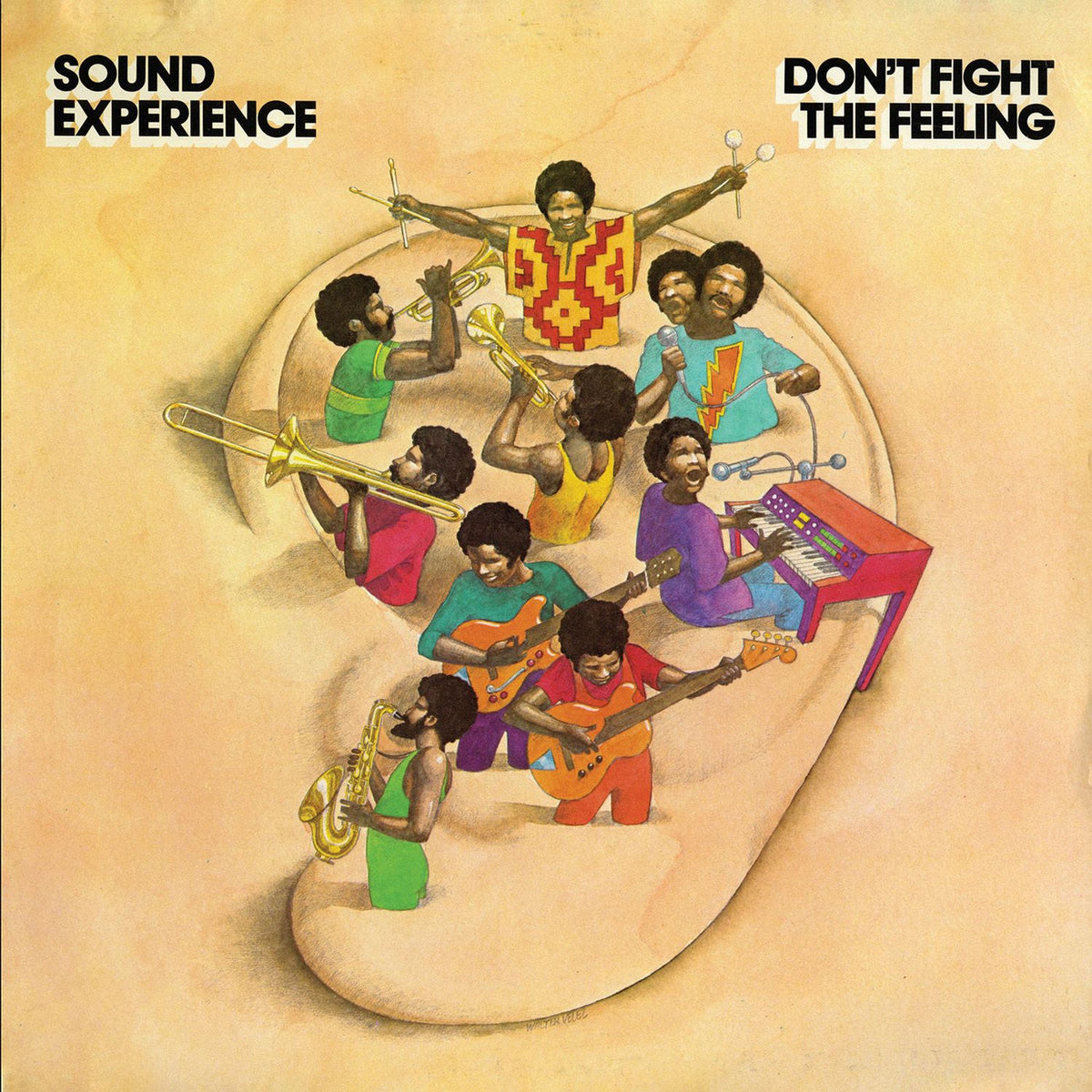 Sound Experience – Don't Fight the Feeling vinyl record cover