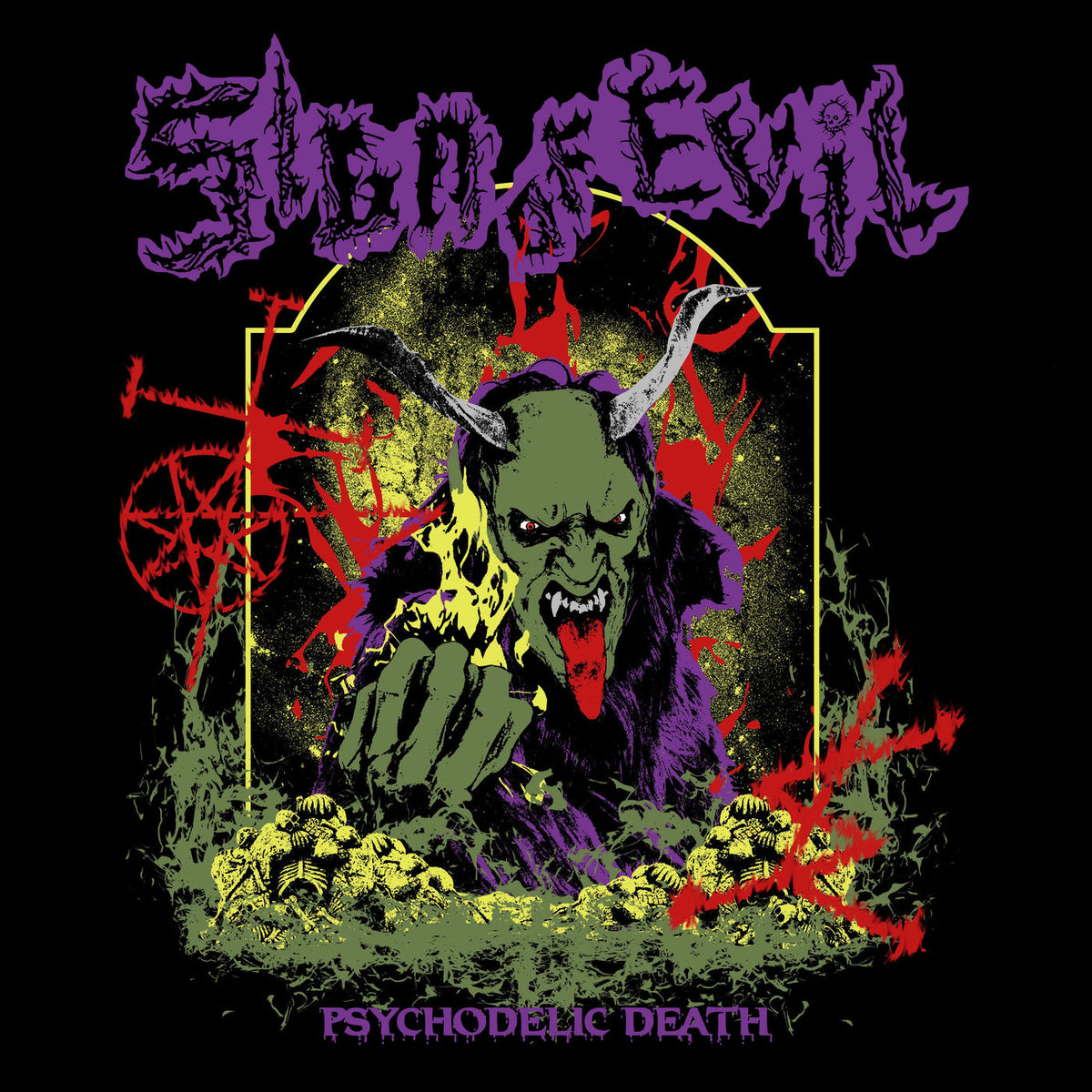 Sign of Evil – Psychodelic Death vinyl record cover