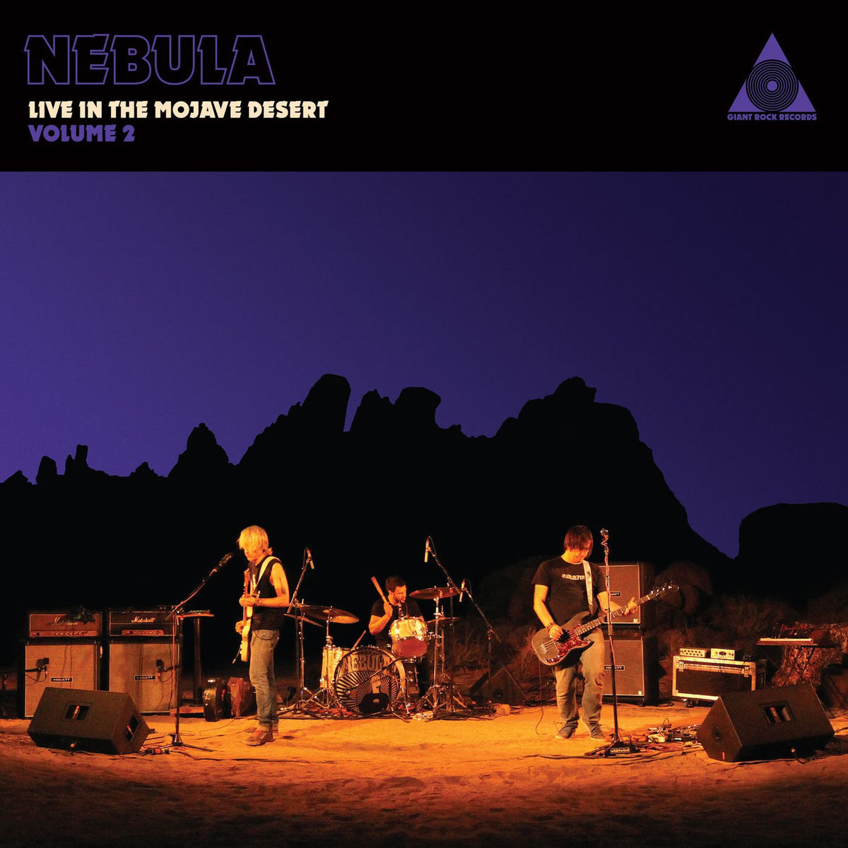 Nebula – Live in the Mojave Desert (Coloured Vinyl) vinyl record cover