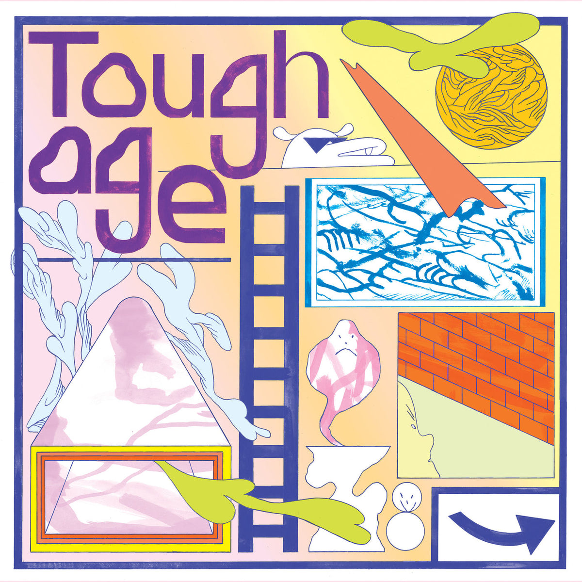 Tough Age – Shame vinyl record cover