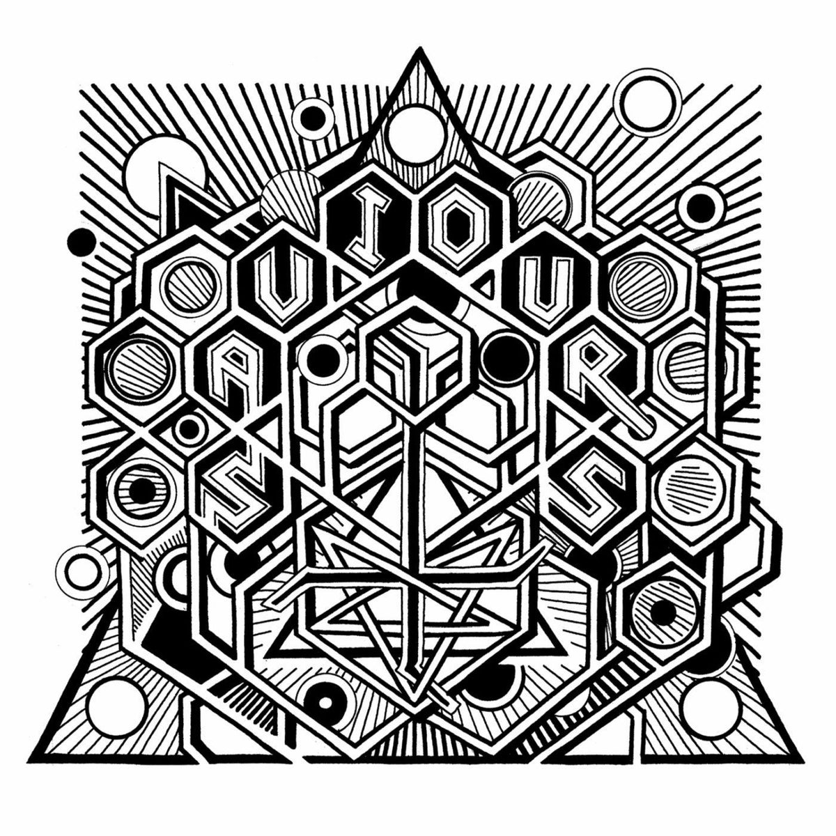 Saviours – Death'S Procession vinyl record cover