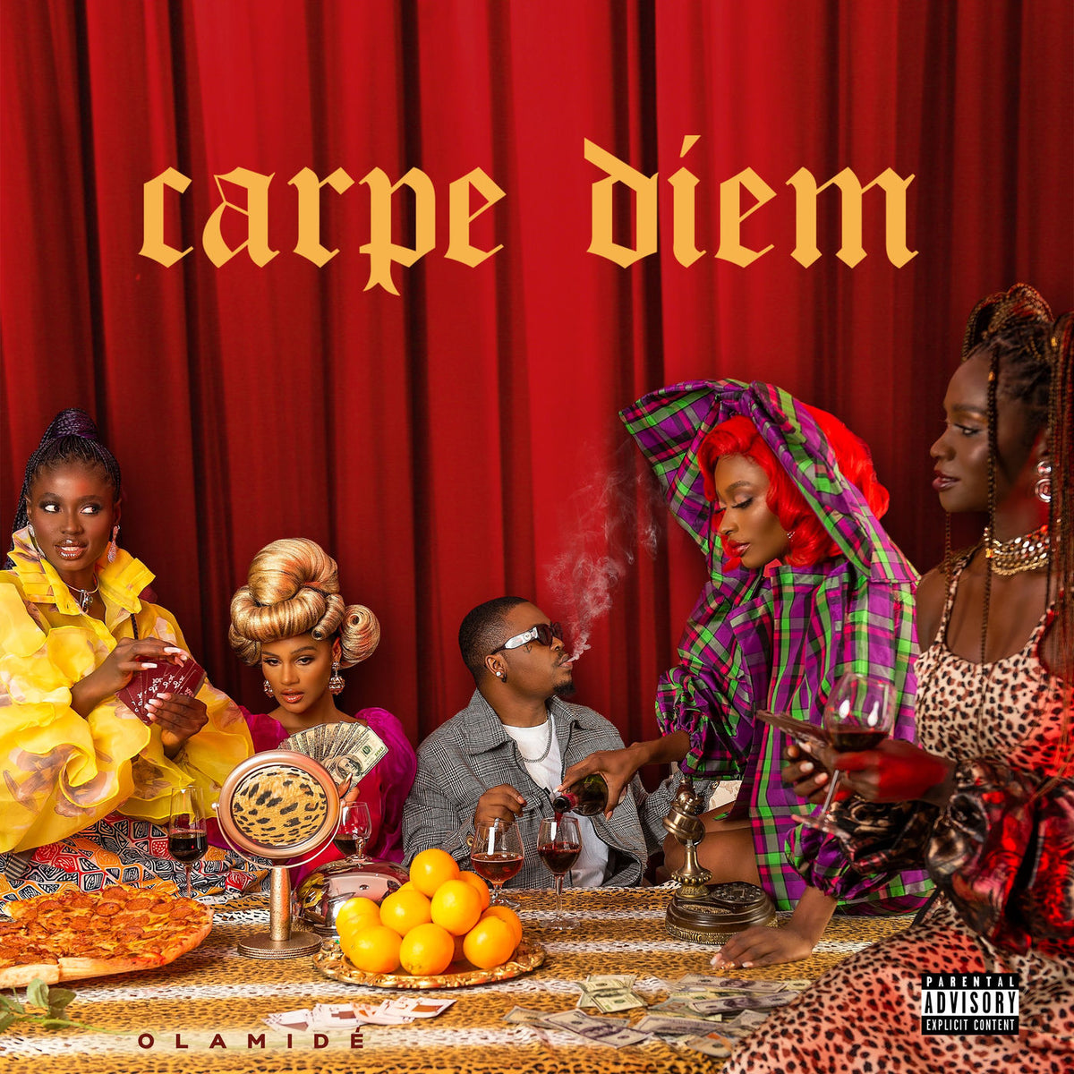 Olamide – Carpe Diem vinyl cover