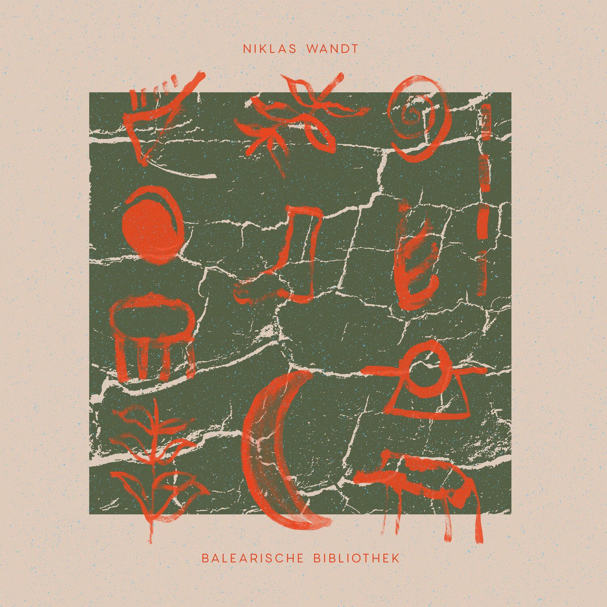 Niklas Wandt – Balearische Bibliothek vinyl record cover