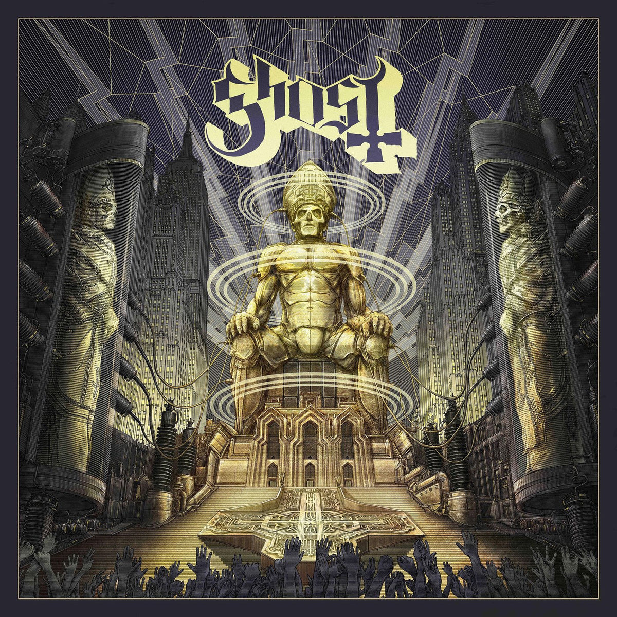 Ghost – Ceremony & Devotion (2 Lp) vinyl record cover