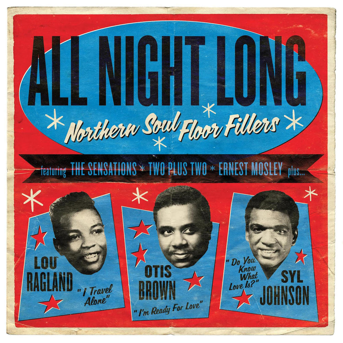 Various Artists – All Night Long: Northern Soul Floor Fillers vinyl cover