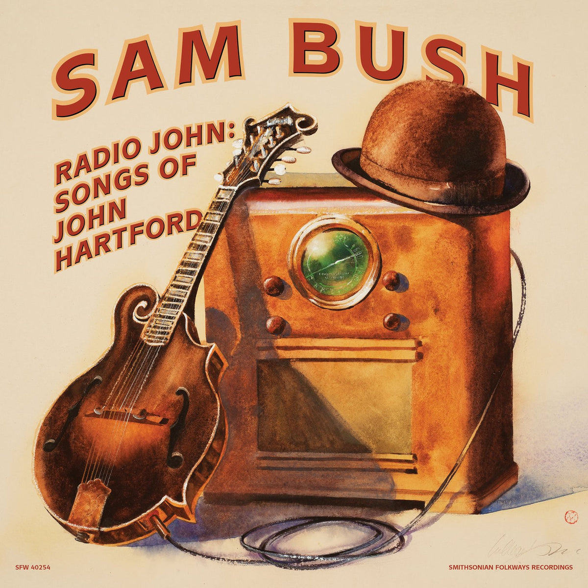 Sam Bush – Radio John: Songs of John Hartford vinyl cover