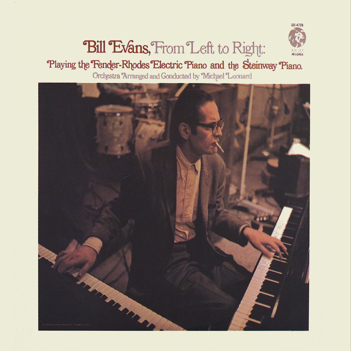 Bill Evans – From Left To Right vinyl record cover