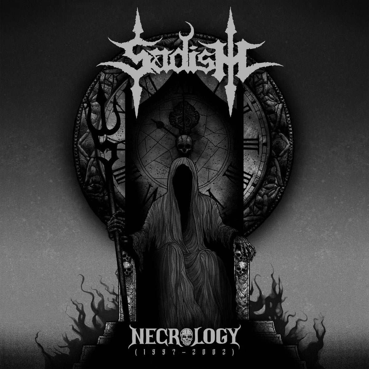 Sadism – Necrology (BLACK) vinyl record cover