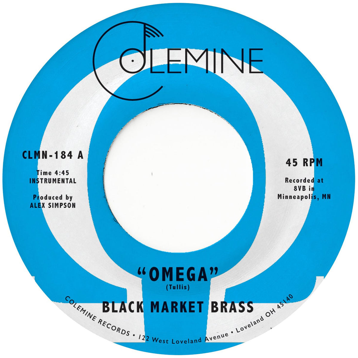Black Market Brass – Omega vinyl cover