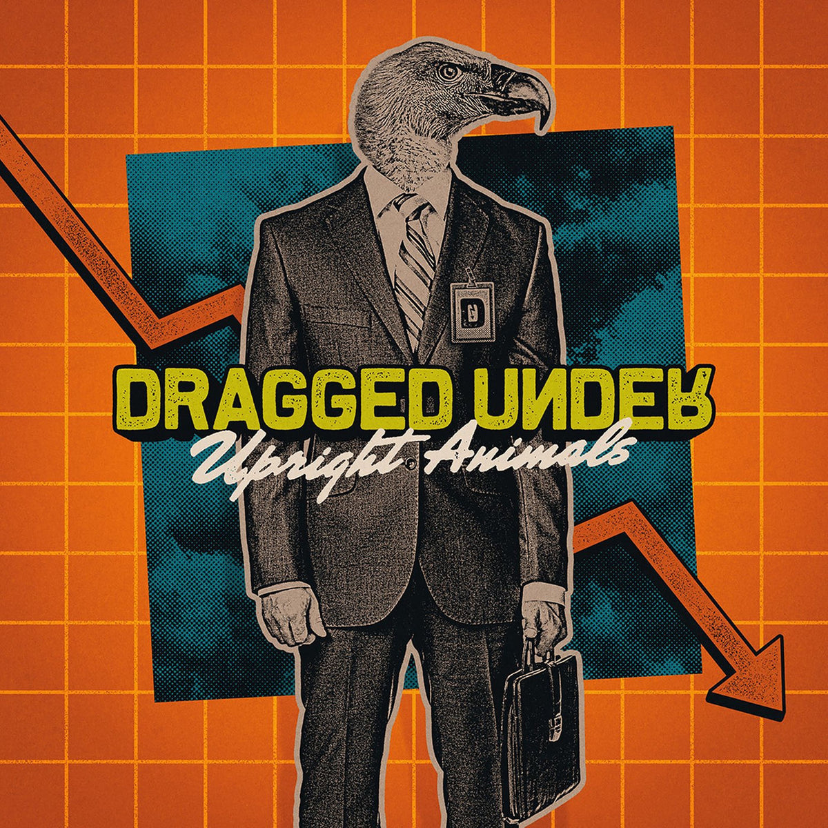 Dragged Under – Upright Animals vinyl record cover