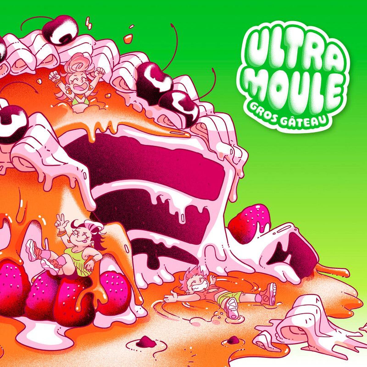 UltraMoule – Gros Gâteau vinyl record cover