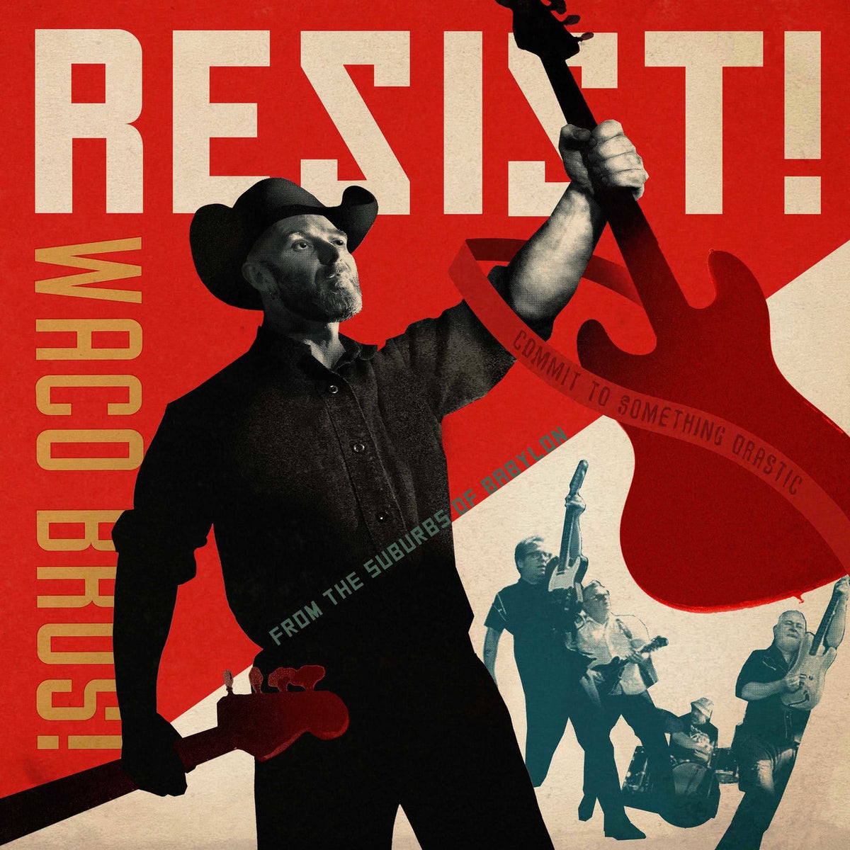 Waco Brothers – Resist! vinyl record cover