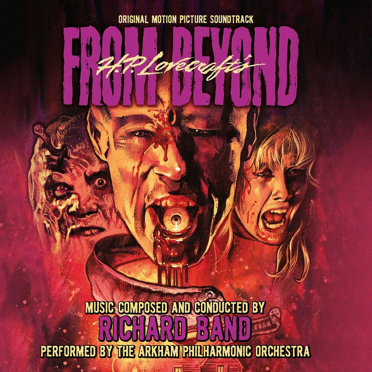 Richard Band – From Beyond vinyl record cover