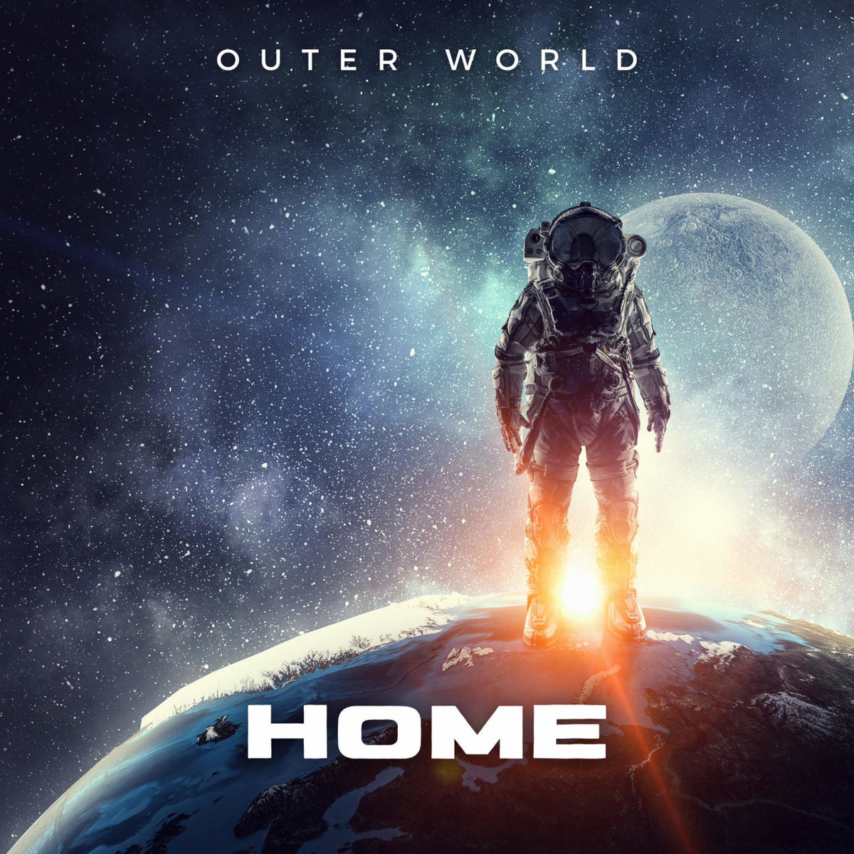 Outer World – Home vinyl record cover