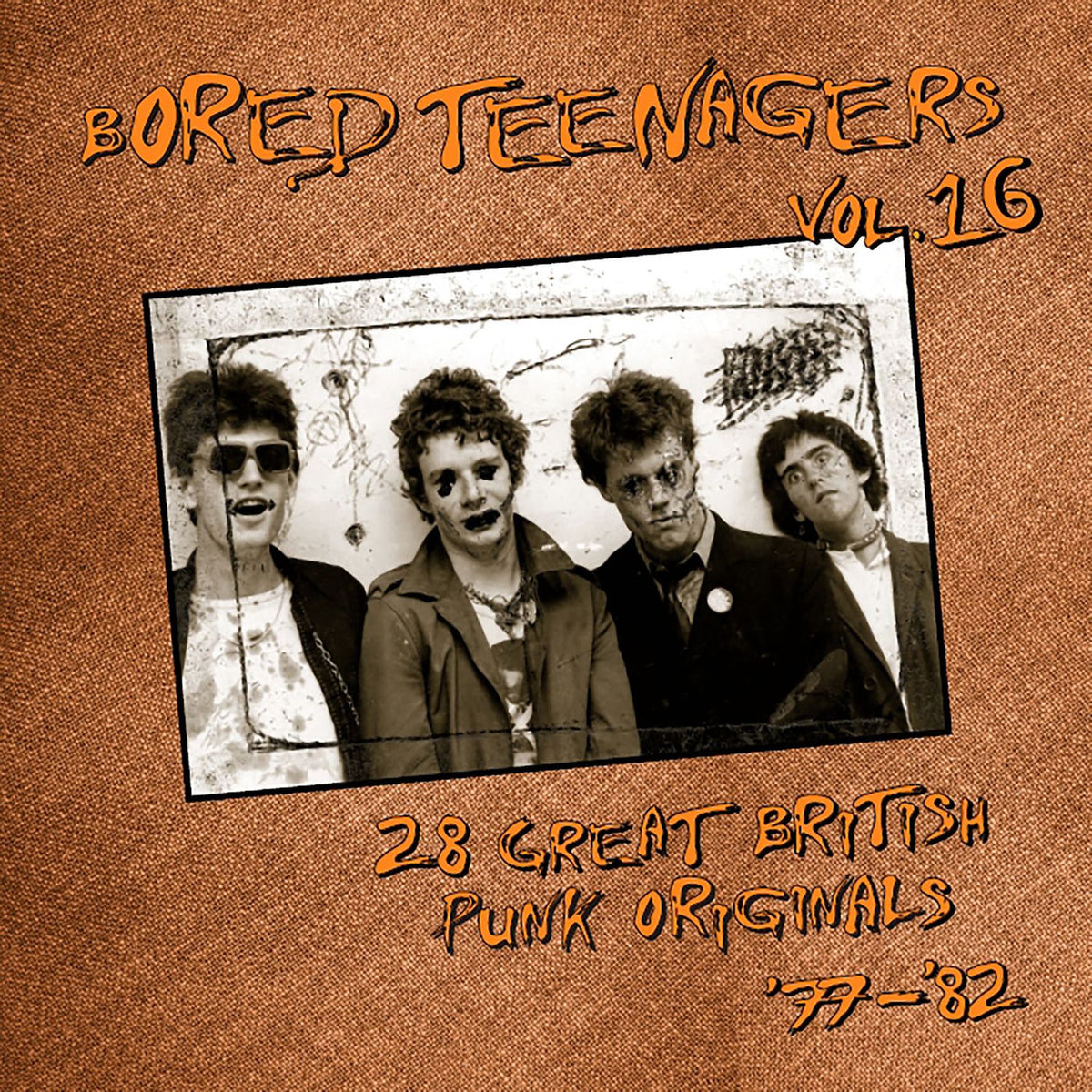 Various Artists – Bored Teenagers, Vol. 16 vinyl record cover