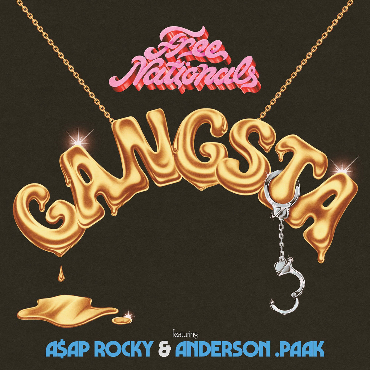 Free Nationals – Gangsta vinyl cover
