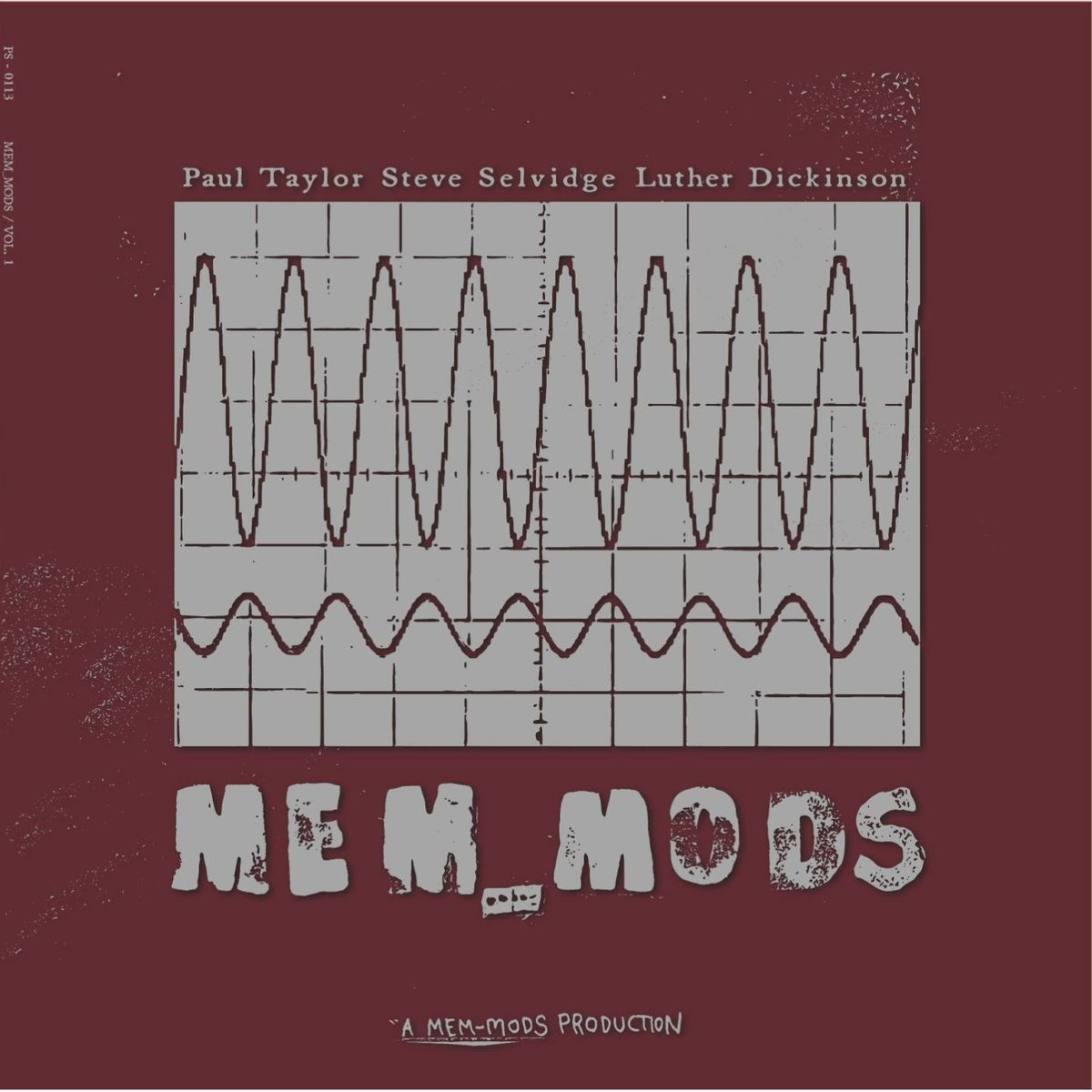 MEM_MODS – MEM_MODS Vol. 1 vinyl cover