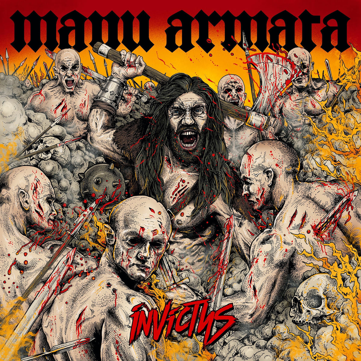 Manu Armata – Invictus vinyl record cover