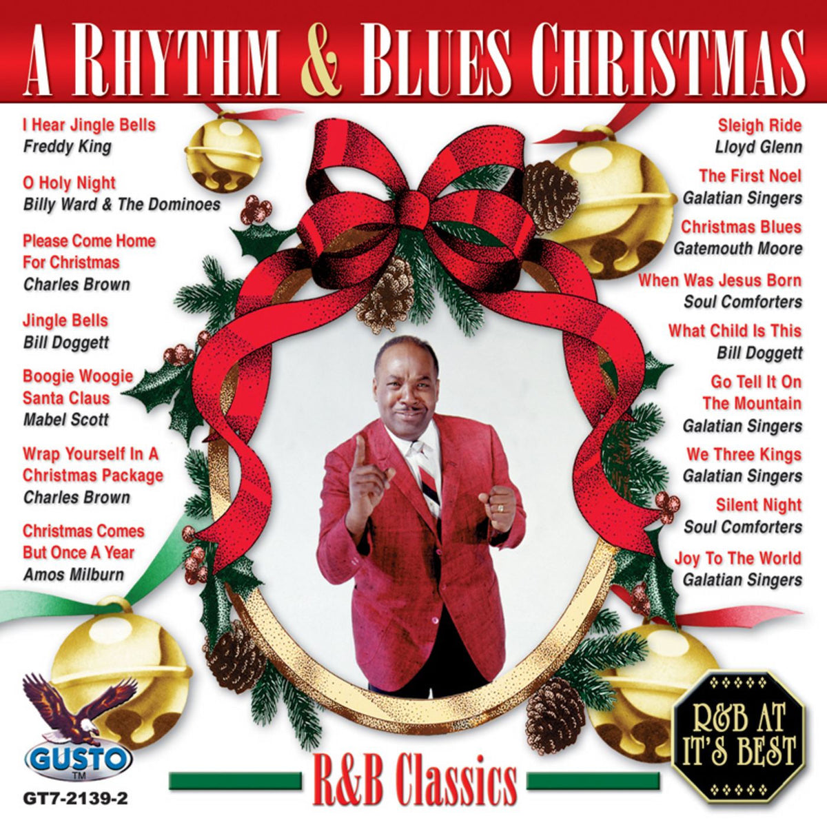 Various Artists – Rhythm & Blues Christmas vinyl record cover