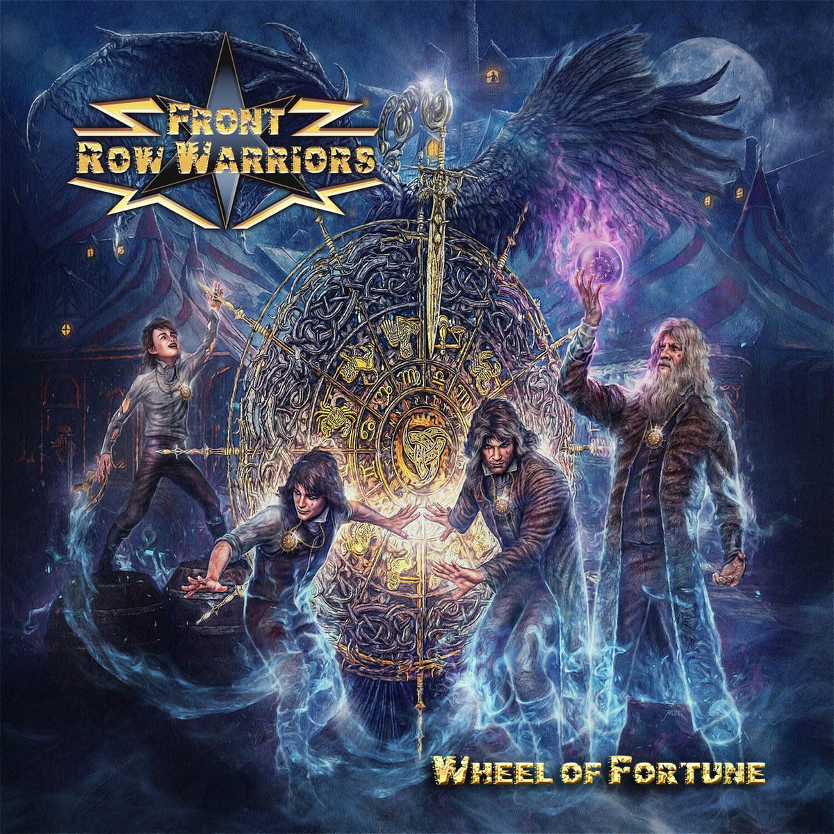 Front Row Warriors – Wheel of Fortune vinyl record cover