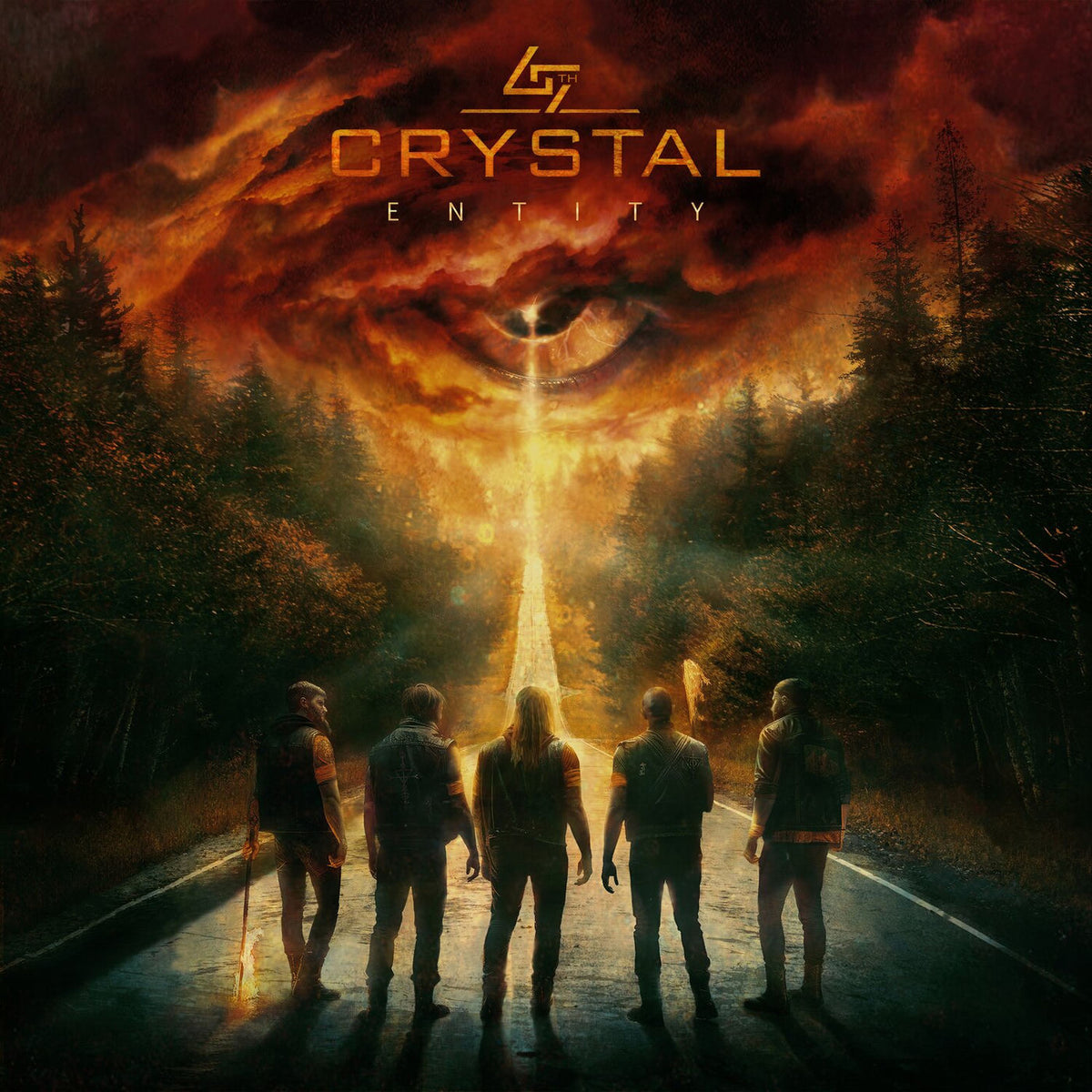 Seventh Crystal – Entity vinyl record cover