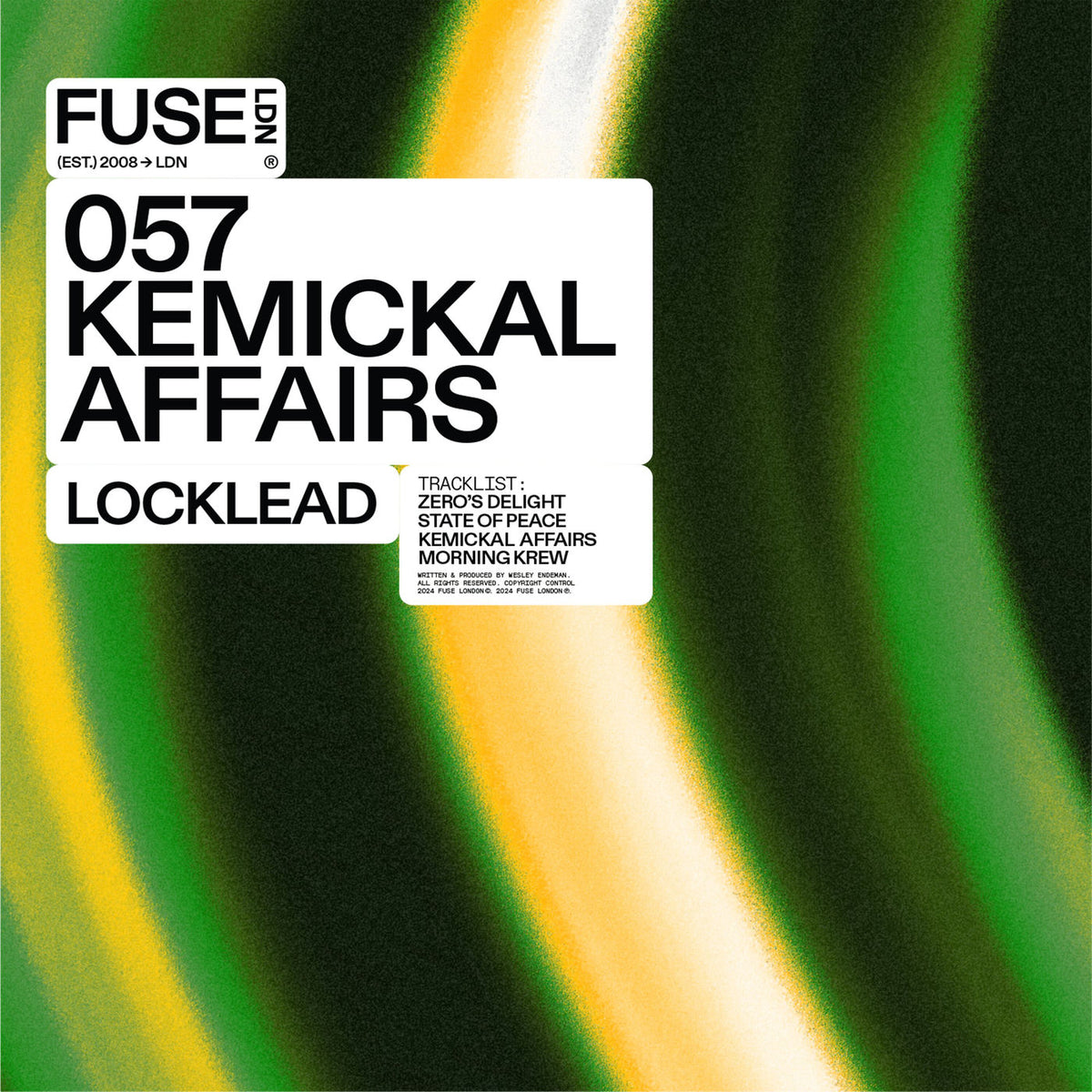 Locklead – Kemickal Affairs - EP vinyl cover