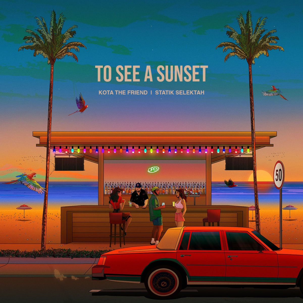 Kota the Friend – To See A Sunset vinyl cover