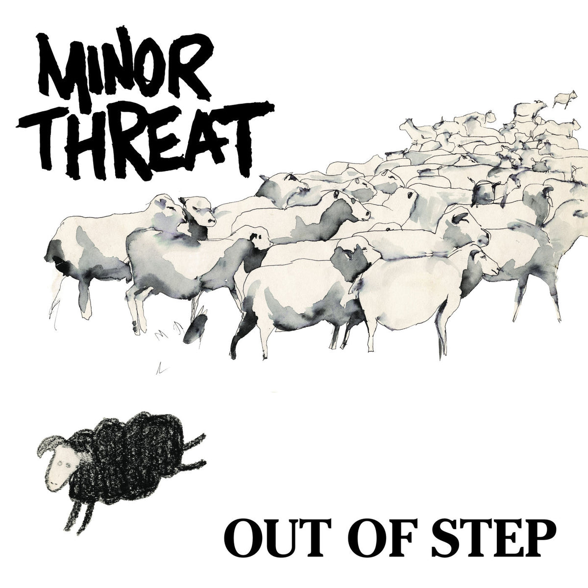 Minor Threat – Out of Step vinyl record cover