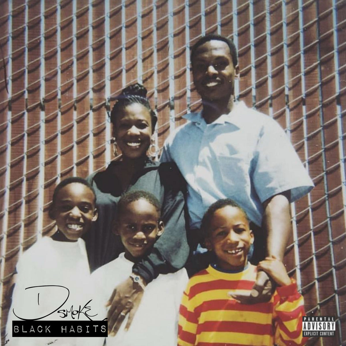 D Smoke – Black Habits vinyl cover