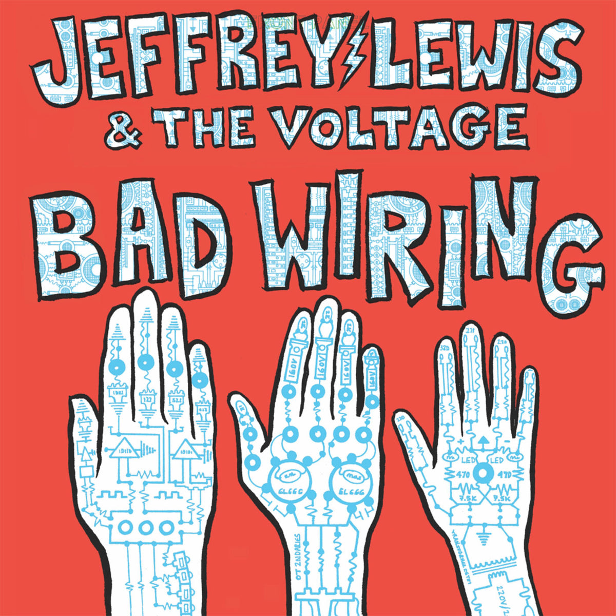 Jeffrey Lewis – Bad Wiring vinyl cover