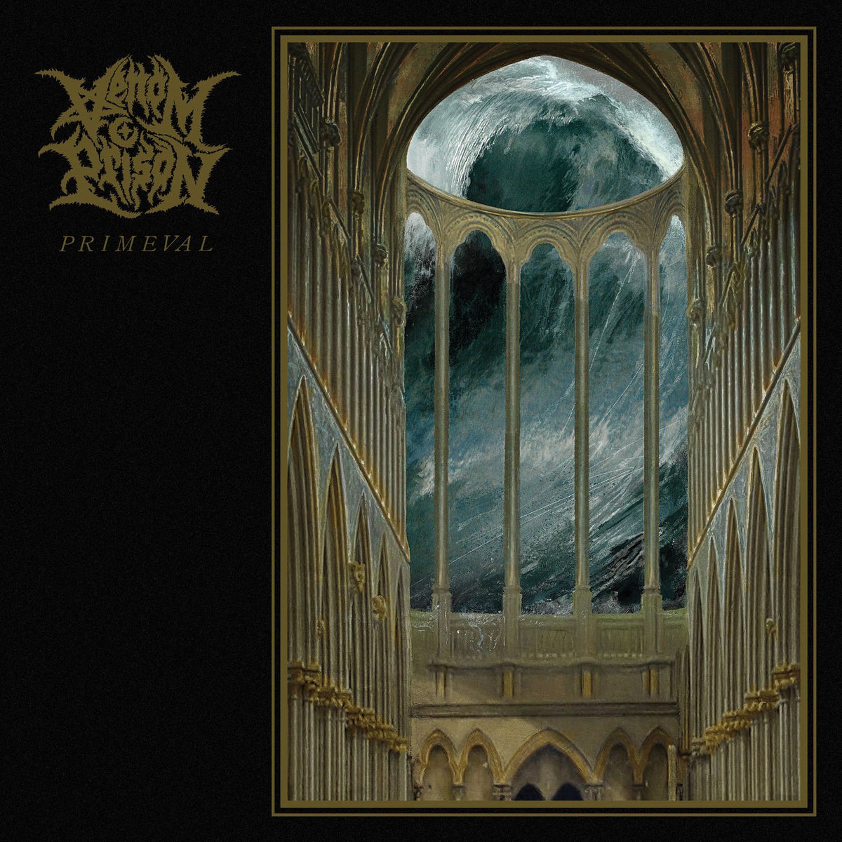 Venom Prison – Primeval vinyl record cover