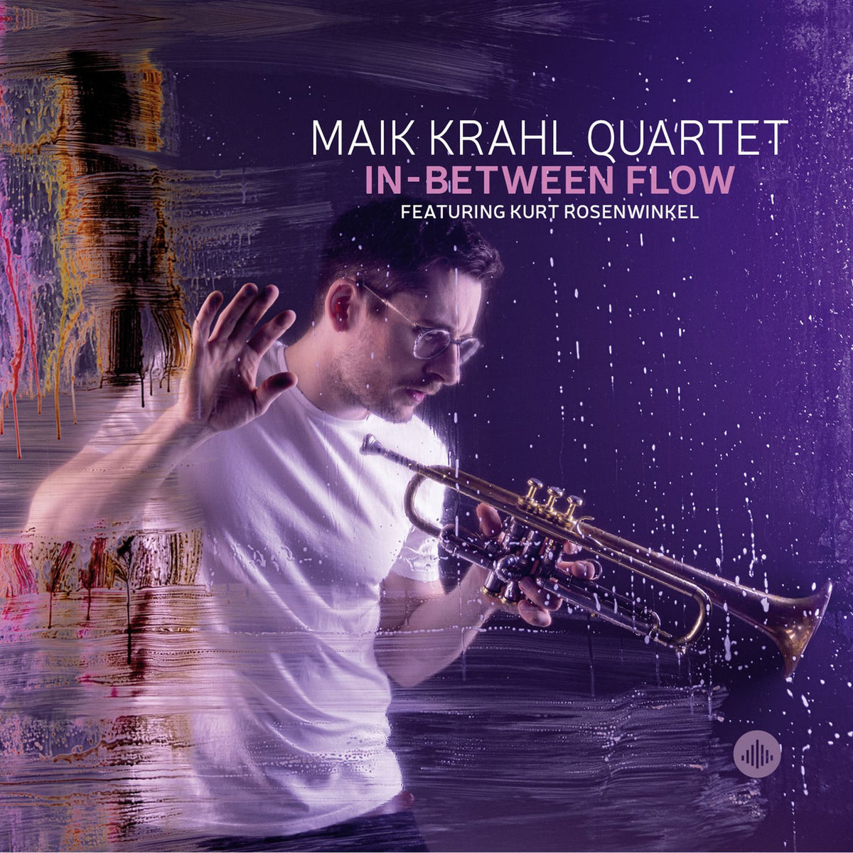Maik Krahl Quartet – In-between Flow vinyl record cover