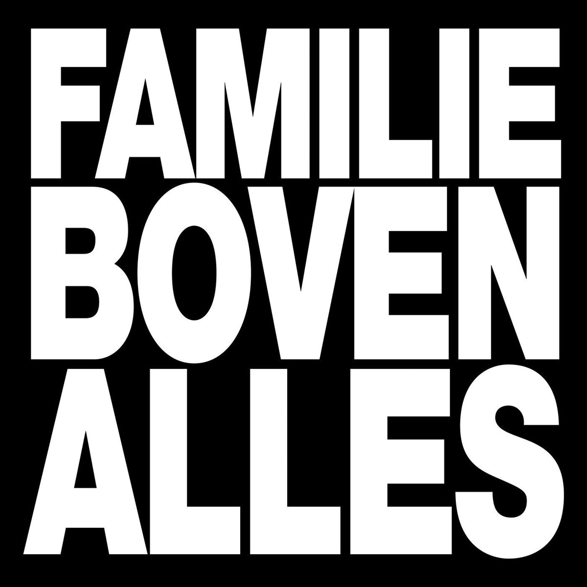 Stikstof – Familie Boven Alles -Ltd- vinyl record cover