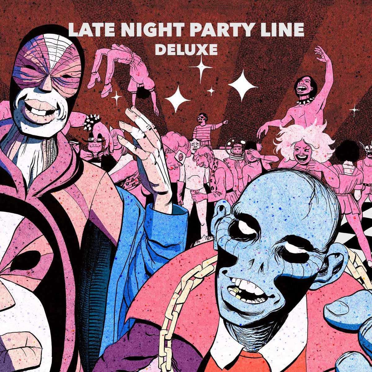 Pbr Streetgang – Late Night Party Line Deluxe vinyl record cover