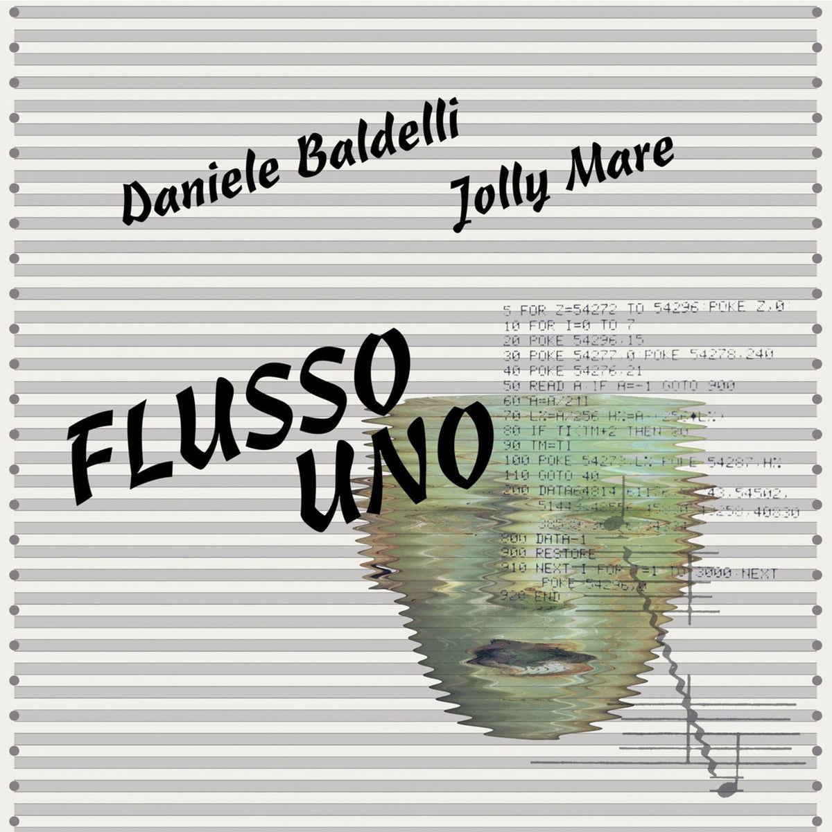 Daniele Baldelli – Flusso Uno vinyl cover