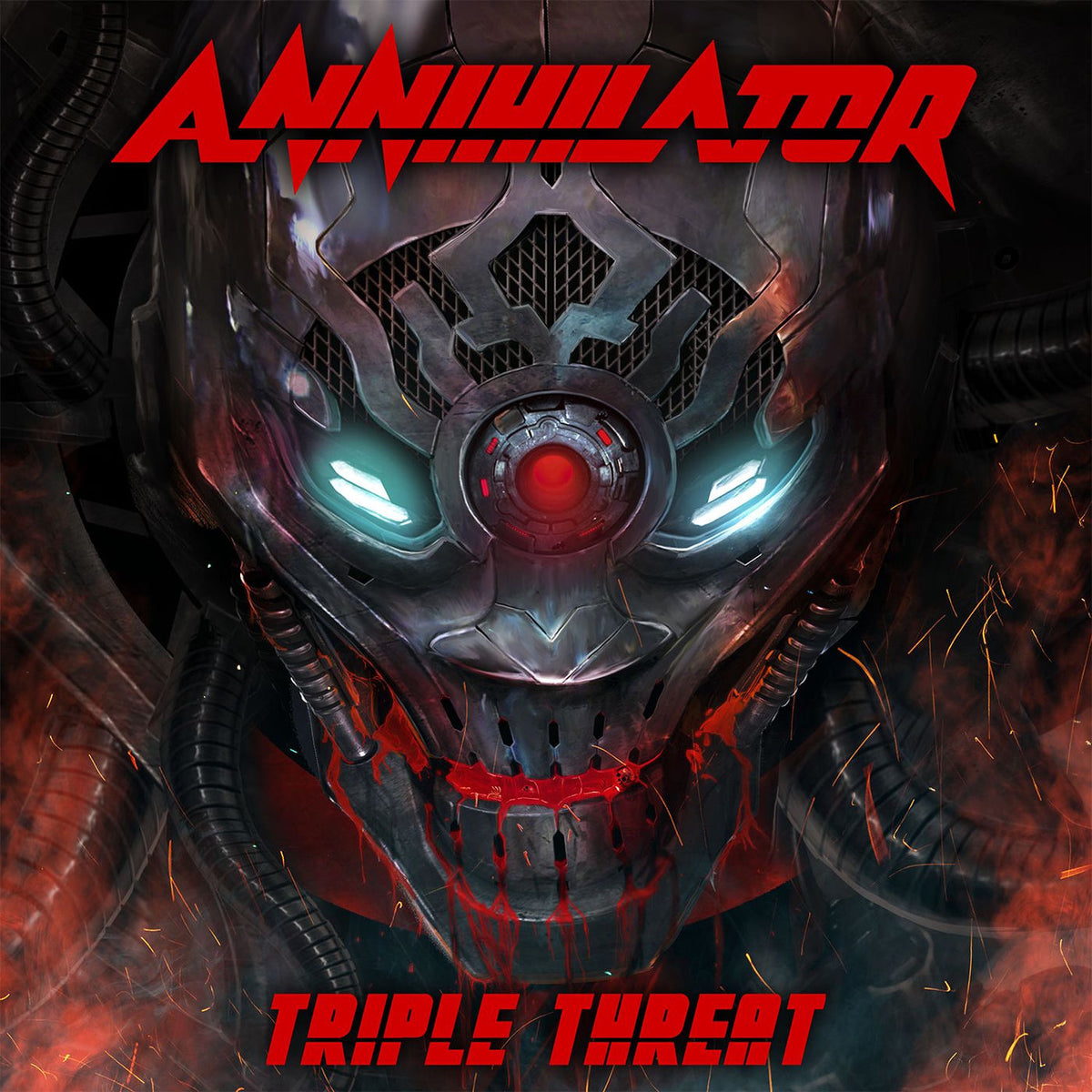 Annihilator – Triple Threat Unplugged vinyl record cover