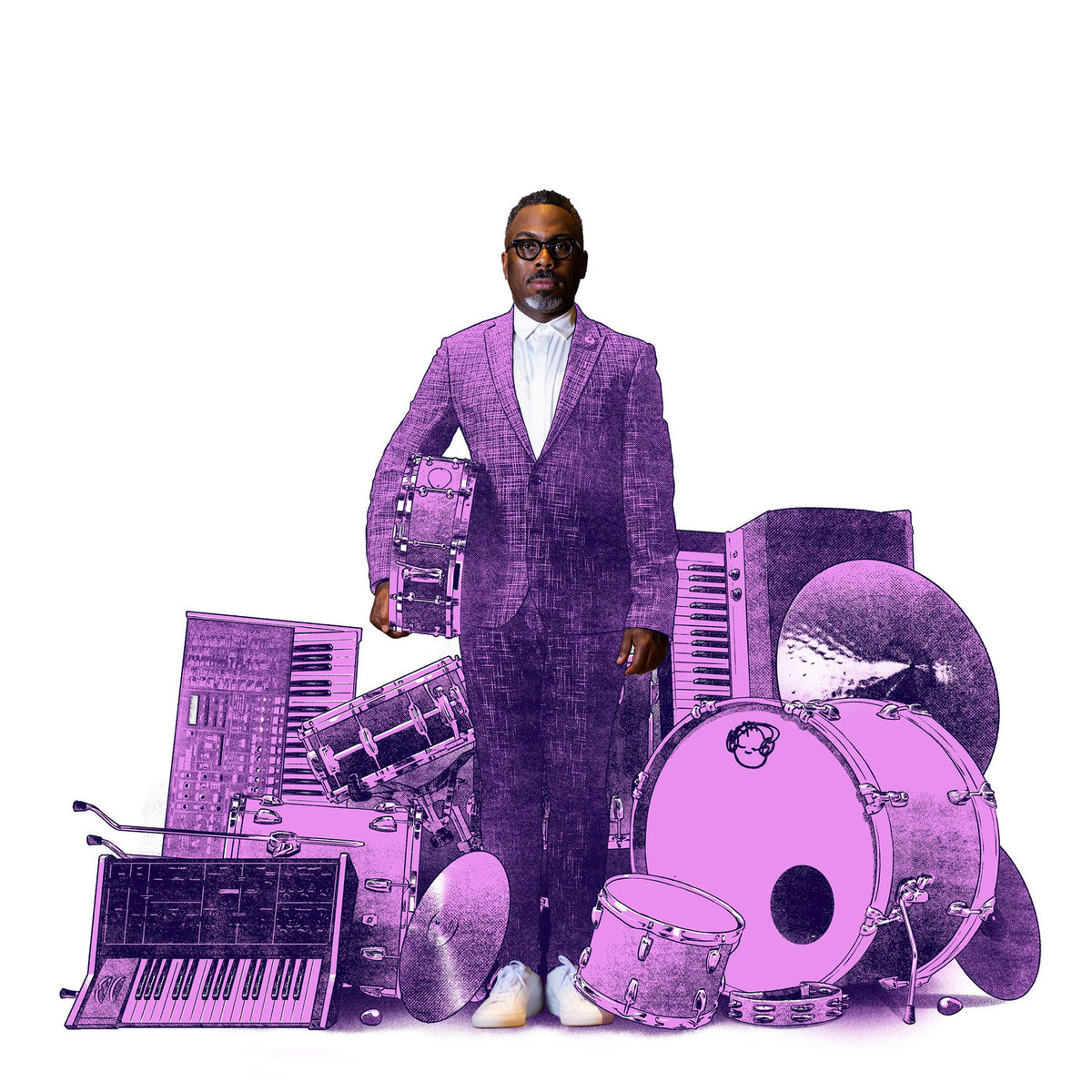 Nate Smith – LIVE-ACTION vinyl cover