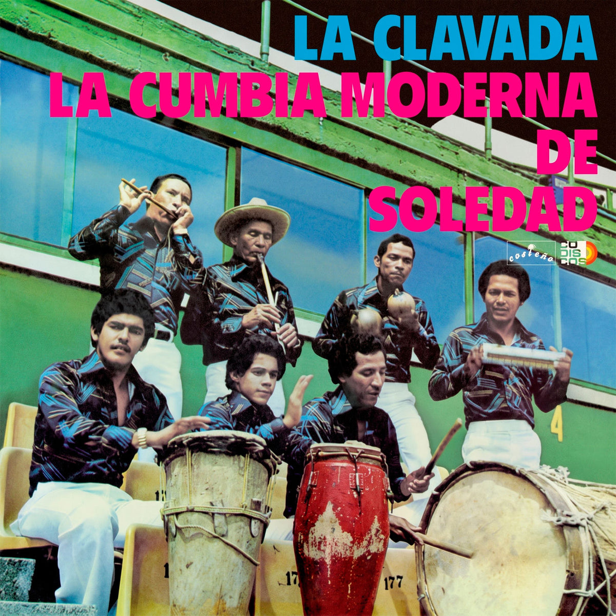 La Cumbia Moderna De Sole – La Clavada vinyl record cover