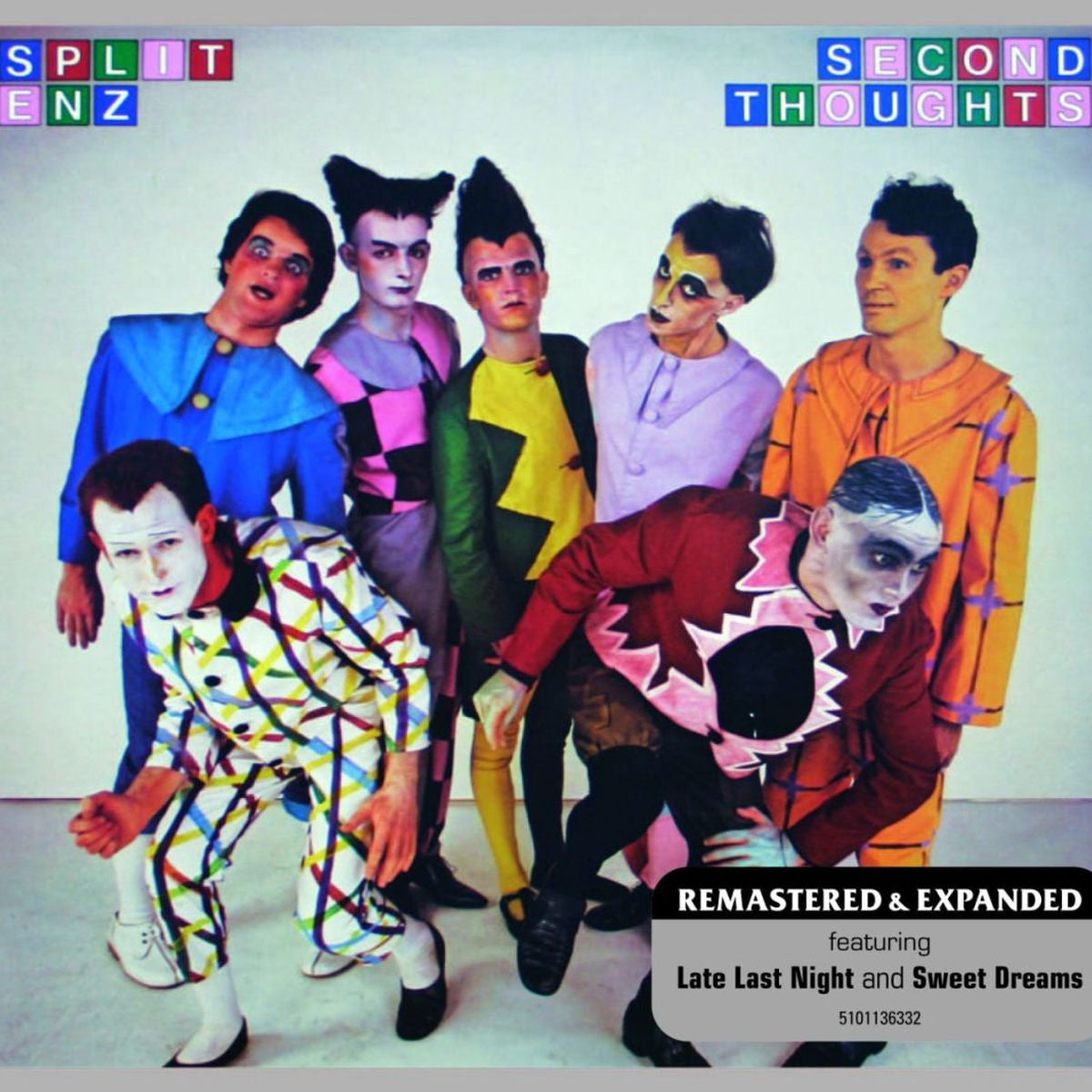 Split Enz – Second Thoughts vinyl record cover